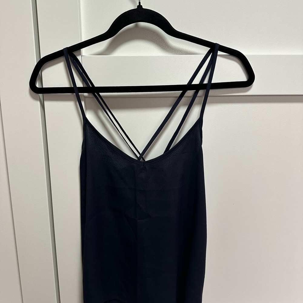 Hollister Navy Double-Strap Camisole